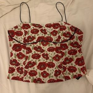 Super cute strap top